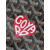 Goyard Anjou Mini Heart Black Bag