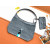 Goyard Boheme Hobo Heart & French Bulldog Grey Bag