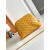 Goyard Vend&Atilde;&acute;me Cosmetic Pouch Yellow Bag