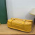Goyard Belvedere Messenger Goyardine MM Yellow Bag