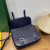 Goyard Belvedere Messenger Goyardine MM Navy Blue Bag