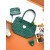 Goyard Anjou Mini Heart Green Bag