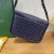 Goyard Belvedere Messenger Goyardine MM Navy Blue Bag