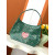 Goyard Boheme Hobo Big Heart Green Bag