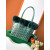 Goyard Rabbit Fur Mini Tote Green Bag