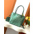 Goyard Anjou Mini Goyardine Limited Edition Pearlescent Green Bag