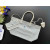 Goyard Saint Louis Goyardine Claire Voie PM White & Blue Bag