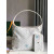 Goyard Boheme Hobo Heart White Bag