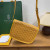 Goyard Belvedere Messenger Goyardine PM Yellow Bag