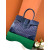 Goyard Saigon Tote Navy Blue Bag