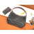 Goyard Boheme Hobo Heart & French Bulldog Black & Tan Bag
