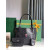 Goyard Anjou Mini Limited Edition Three-Color Y-Shaped Letters Painted Black Bag