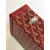Goyard Vend&Atilde;&acute;me Jewellery Case Red Bag