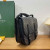 Goyard Belvedere Messenger Goyardine MM Black Bag