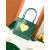 Goyard Anjou Mini Big Heart Green Bag
