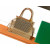 Goyard Net Aligre Tote Black & Tan Bag