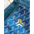 Goyard Anjou Mini Goyardine Limited Edition Pearlescent Blue Bag