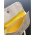 Goyard Saint Louis Goyardine Claire Voie PM White & Yellow Bag