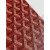 Goyard Minaudiere Trunk Red Bag