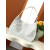 Goyard Boheme Hobo Big Heart White Bag