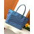 Goyard Artois PM Goyardine Pearlescent Blue Bag