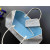 Goyard Saint Louis Goyardine Claire Voie PM White & Blue Bag