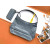 Goyard Boheme Hobo Heart & French Bulldog Grey Bag
