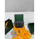 Goyard Black Goyardine Canvas And Chevroches Calfskin Bag
