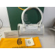 Goyard Canvas Bonbonniere White Bag